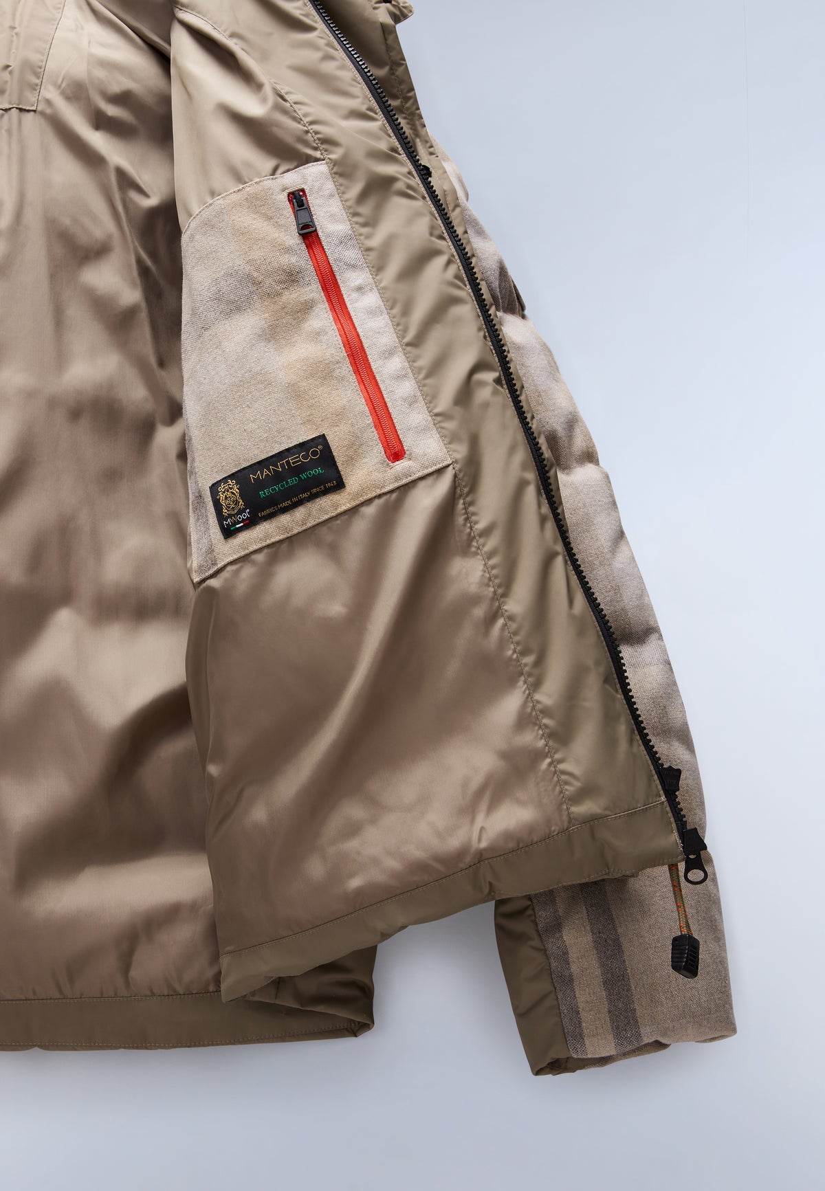 Steppjacke Tires Braun Check - 11