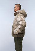Steppjacke Tires Braun Check - 5