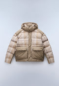 Steppjacke Tires Braun Check - 1