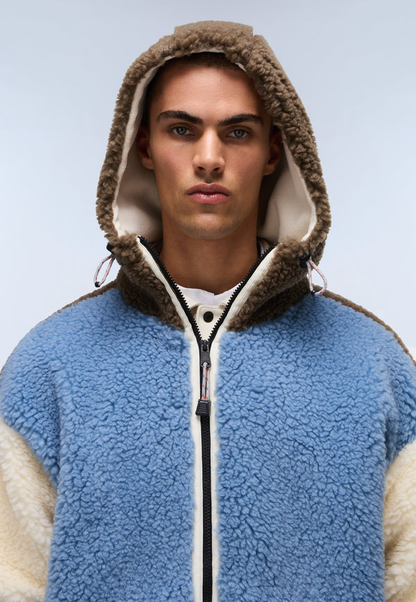 Polaire à Capuche Zippée Tires 