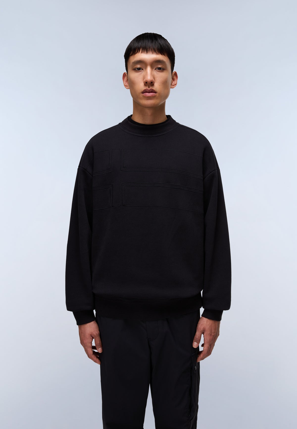 Braies French Terry Sweatshirt Black - 4