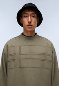 Braies French Terry Sweatshirt Green Tea Leaf - 2