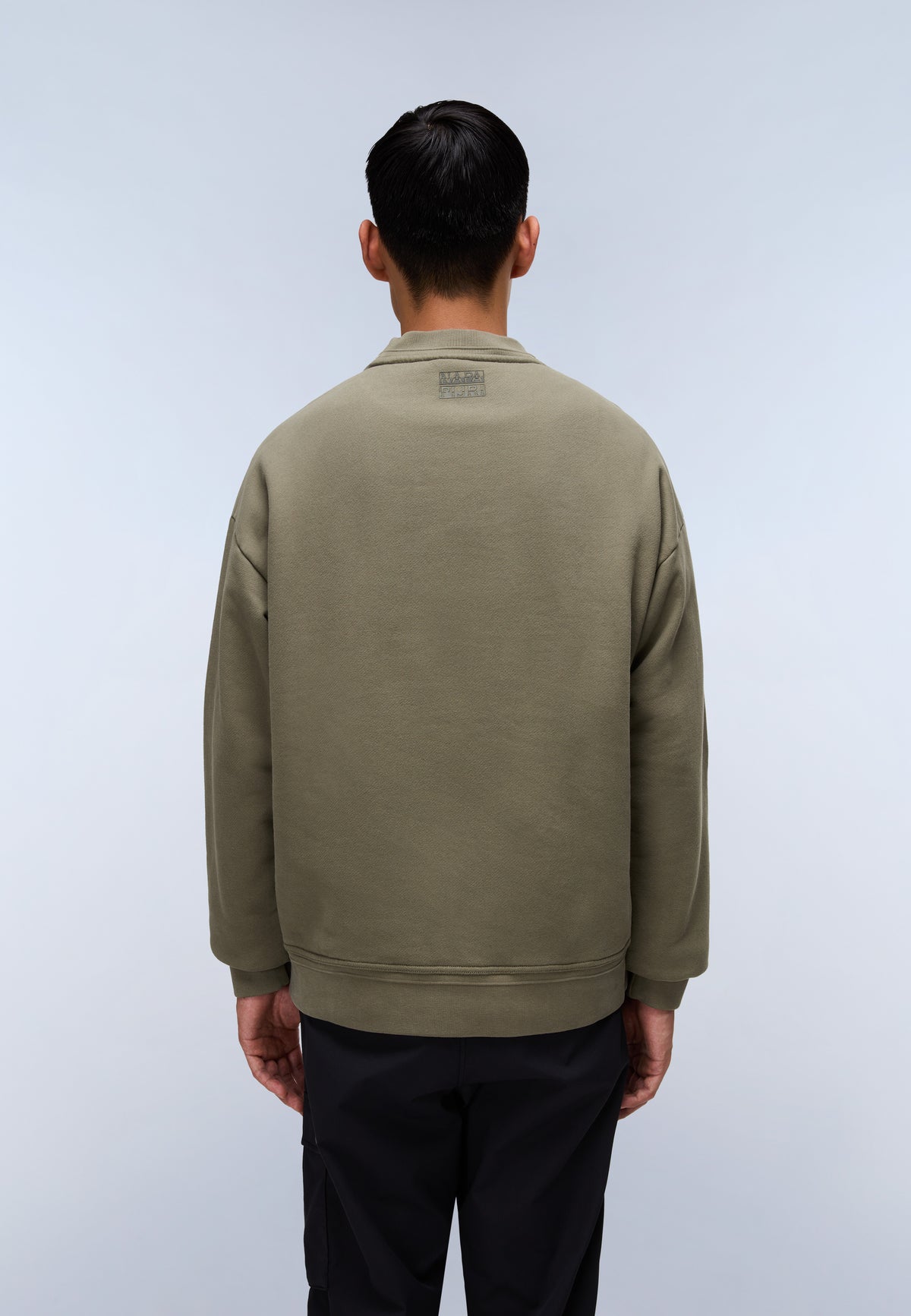 Braies French Terry Sweatshirt Green Tea Leaf - 5