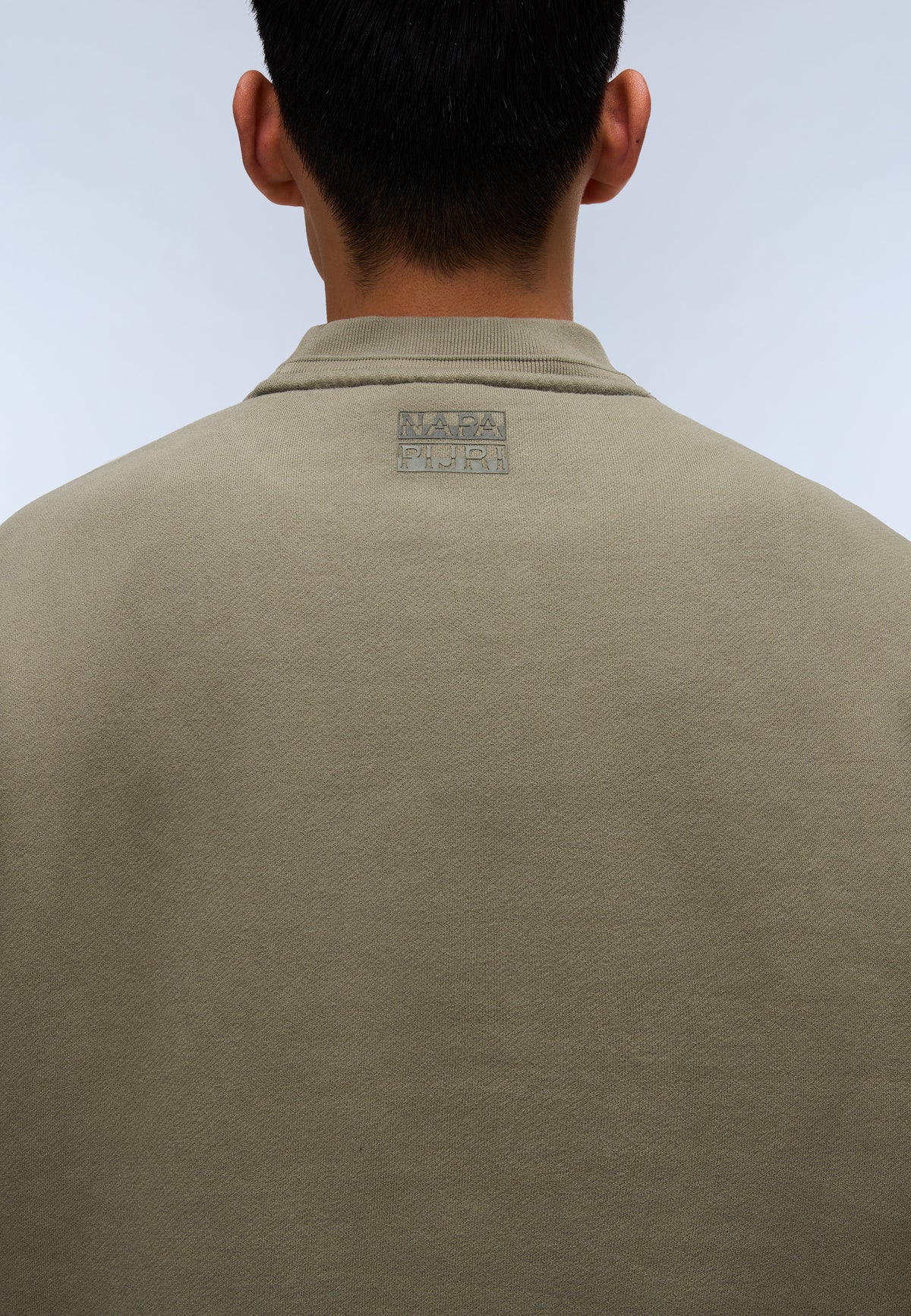Braies French Terry Sweatshirt Green Tea Leaf - 7