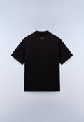 T-shirt a Maniche Corte Braies in Jersey Nero - 6