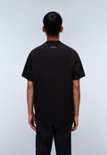 T-shirt a Maniche Corte Braies in Jersey Nero - 5