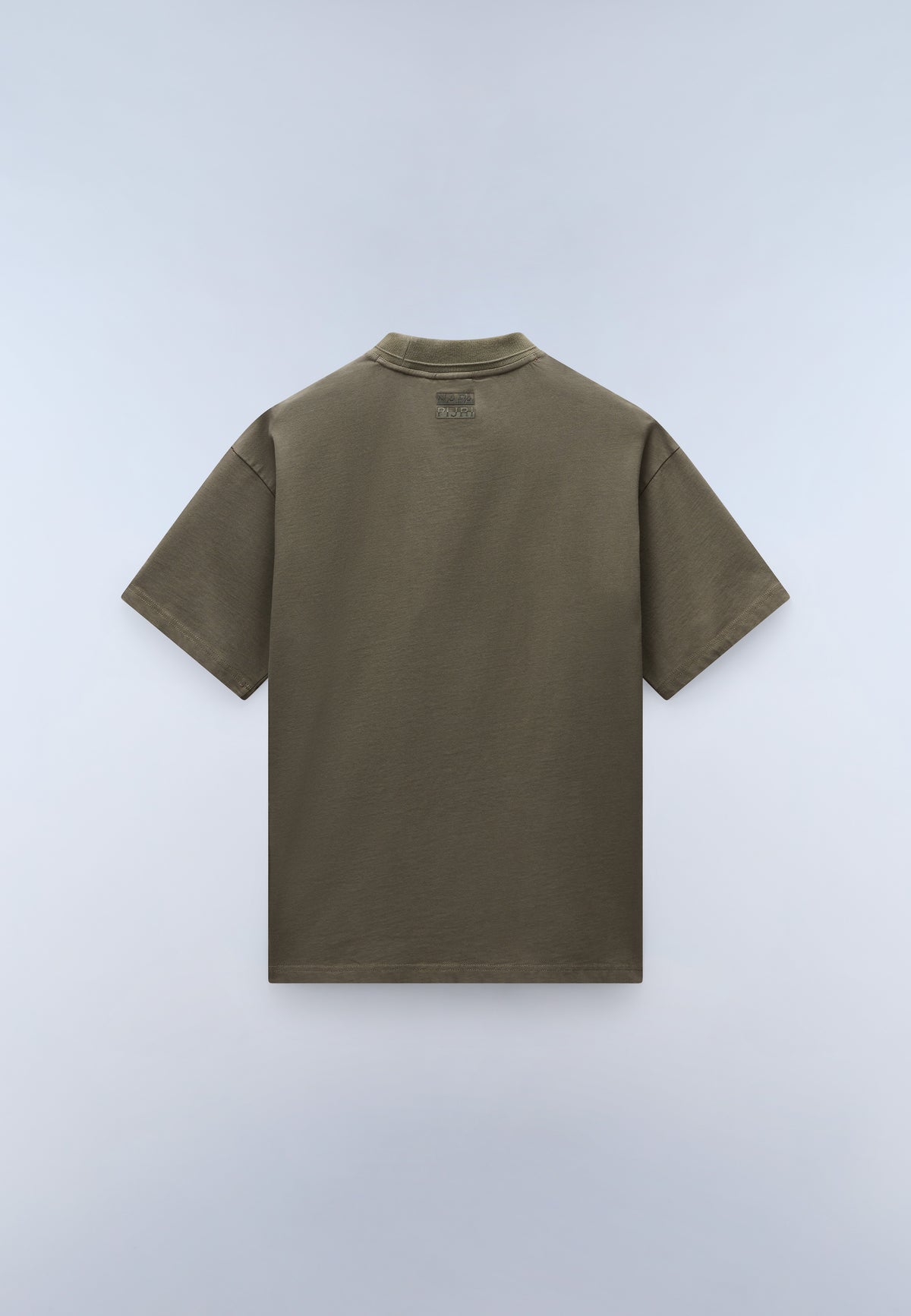 T-shirt a Maniche Corte Braies in Jersey Verde Tea Leaf - 6