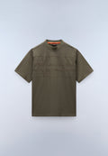 T-shirt a Maniche Corte Braies in Jersey Verde Tea Leaf - 1