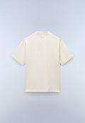 T-shirt a Maniche Corte Braies in Jersey Beige - 6