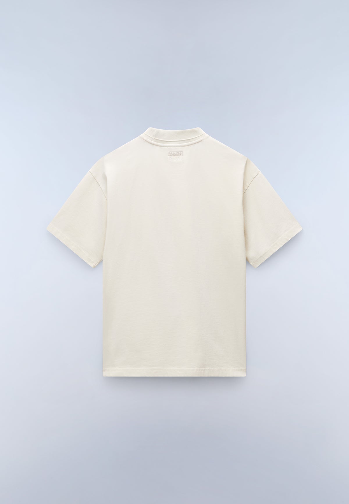 T-shirt a Maniche Corte Braies in Jersey Beige - 6