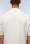 T-shirt a Maniche Corte Braies in Jersey Beige - 7