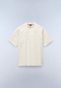 T-shirt a Maniche Corte Braies in Jersey Beige - 1