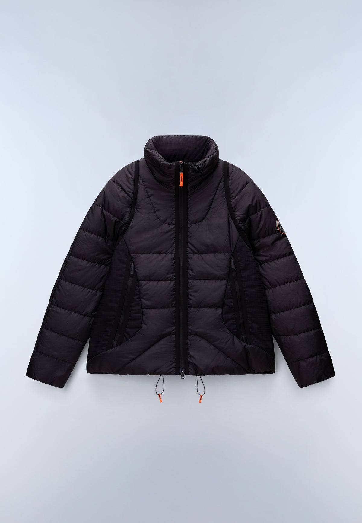 Chaqueta Acolchada Modular Biez Negro - 1