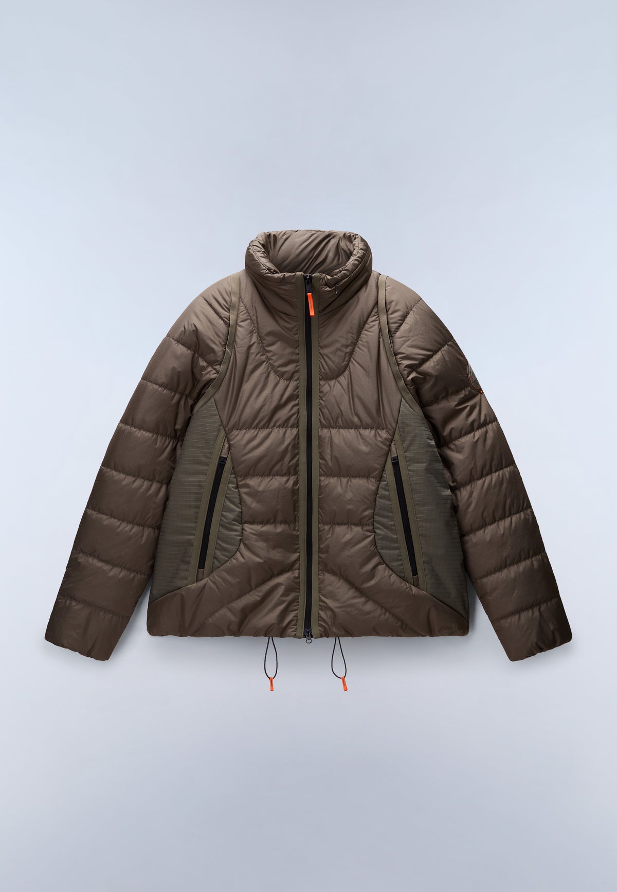 Chaqueta Acolchada Modular Biez Verde Tea Leaf - 1