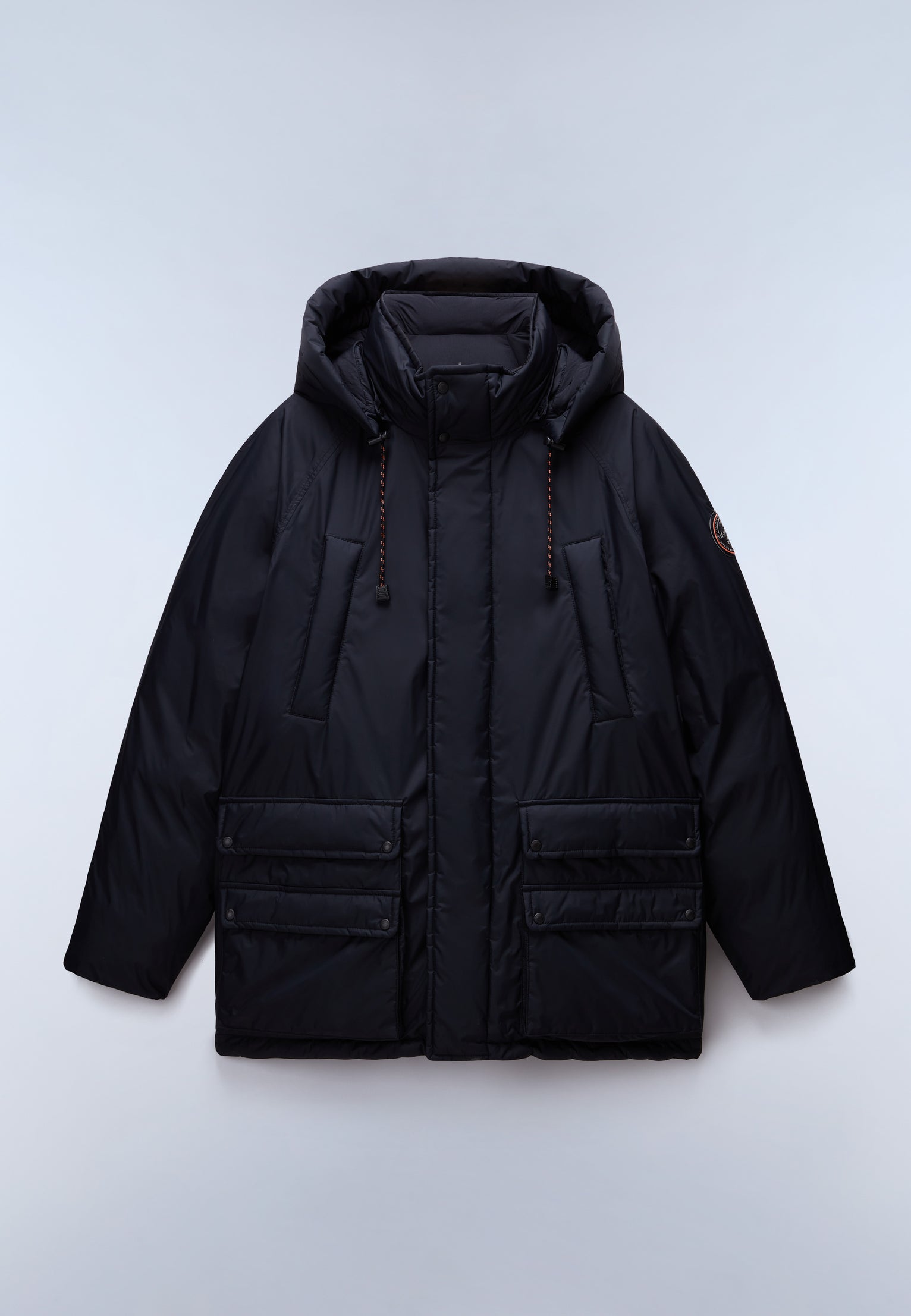 Gail Reversible Parka Black