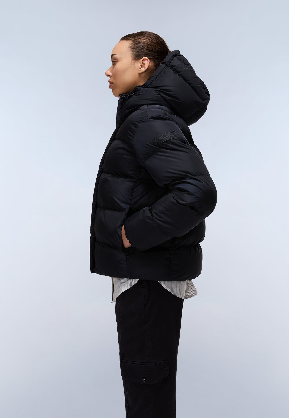 Steppjacke Glane Schwarz - 5