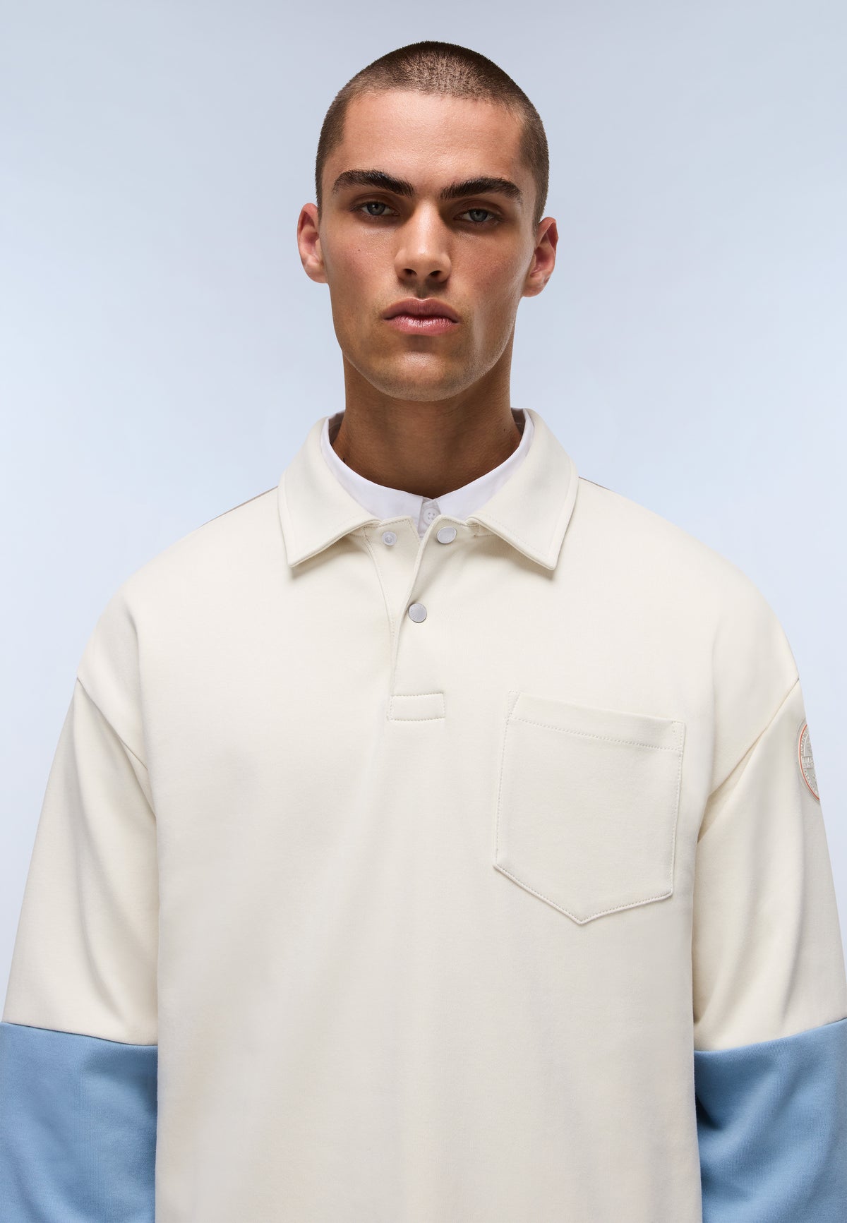 Polo de Manga Larga Berm Multicolor MQU - 2