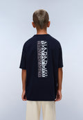 Ahr Jersey Short Sleeve T-Shirt (4-16 Years) Dark Blue - 3