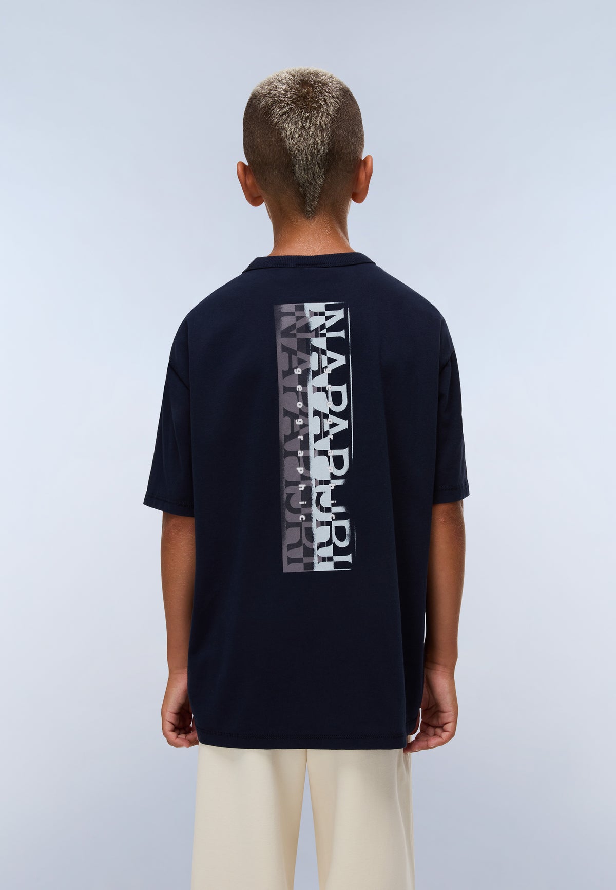 Ahr Jersey Short Sleeve T-Shirt (4-16 Years) Dark Blue - 3