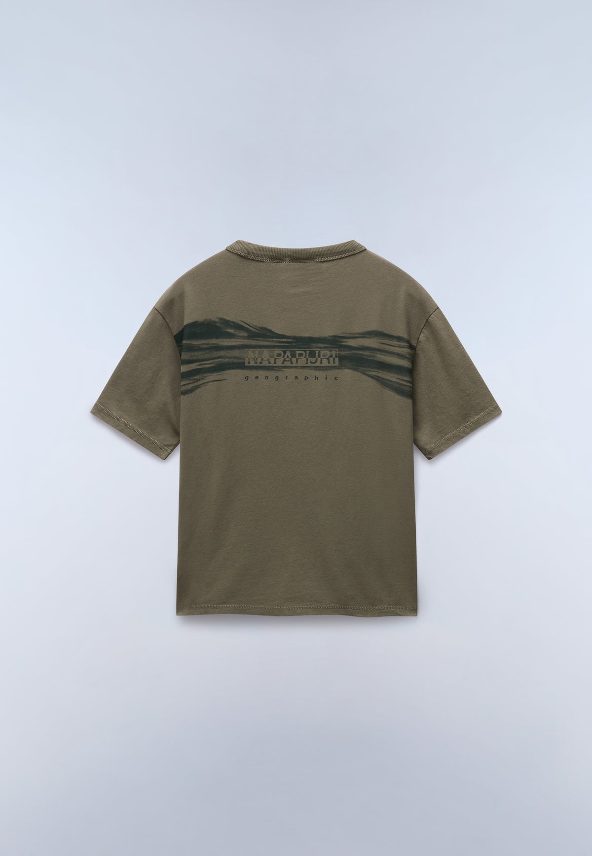 Ahr Jersey Short Sleeve T-Shirt (4-16 Years) Green Tea Leaf - 2