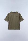 Ahr Jersey Short Sleeve T-Shirt (4-16 Years) Green Tea Leaf - 1