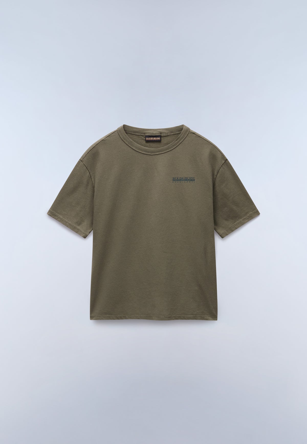 Ahr Jersey Short Sleeve T-Shirt (4-16 Years) Green Tea Leaf - 1