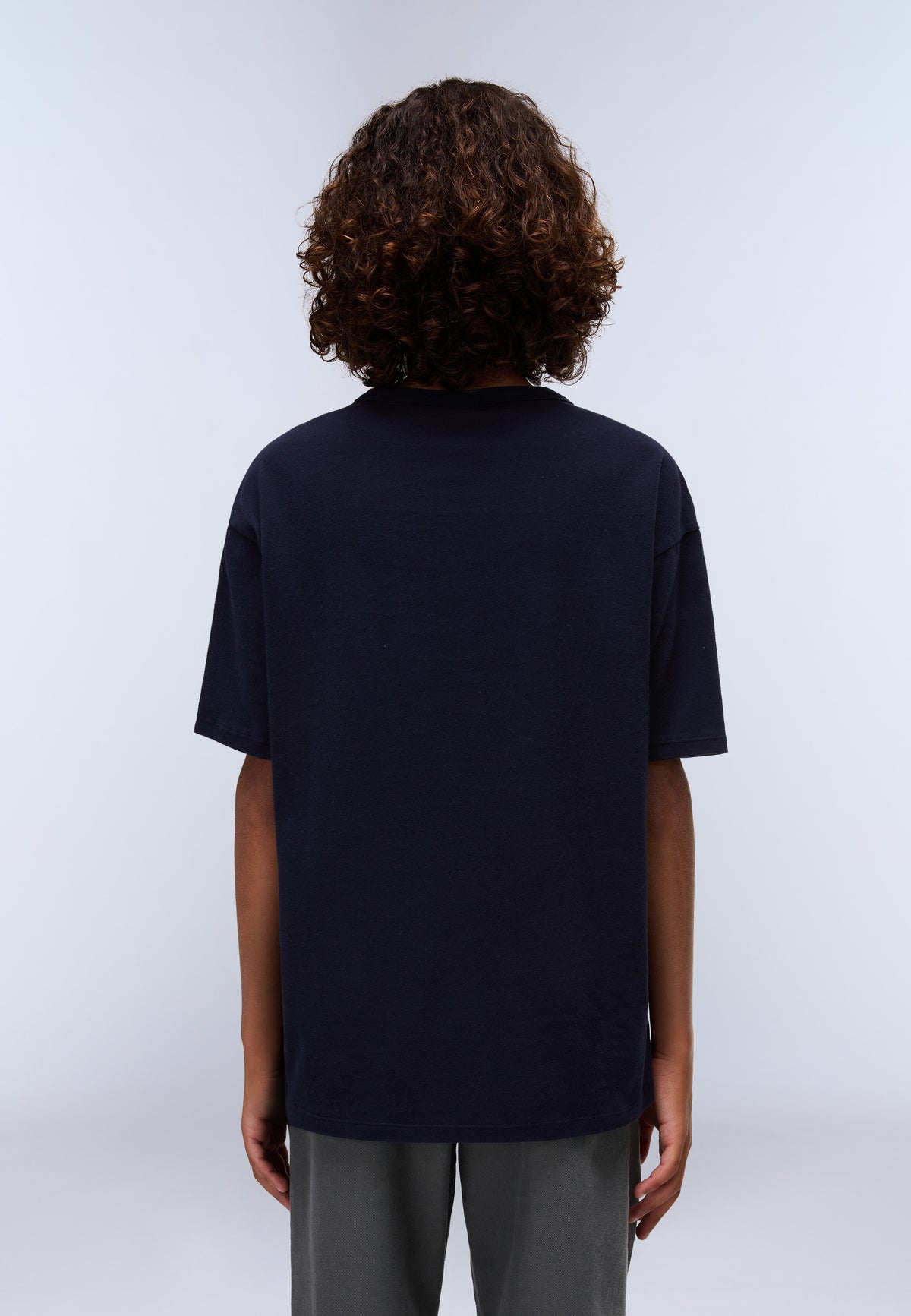 T-Shirt a Maniche Corte Adige in Jersey (4-16 ANNI) Blu Scuro - 4