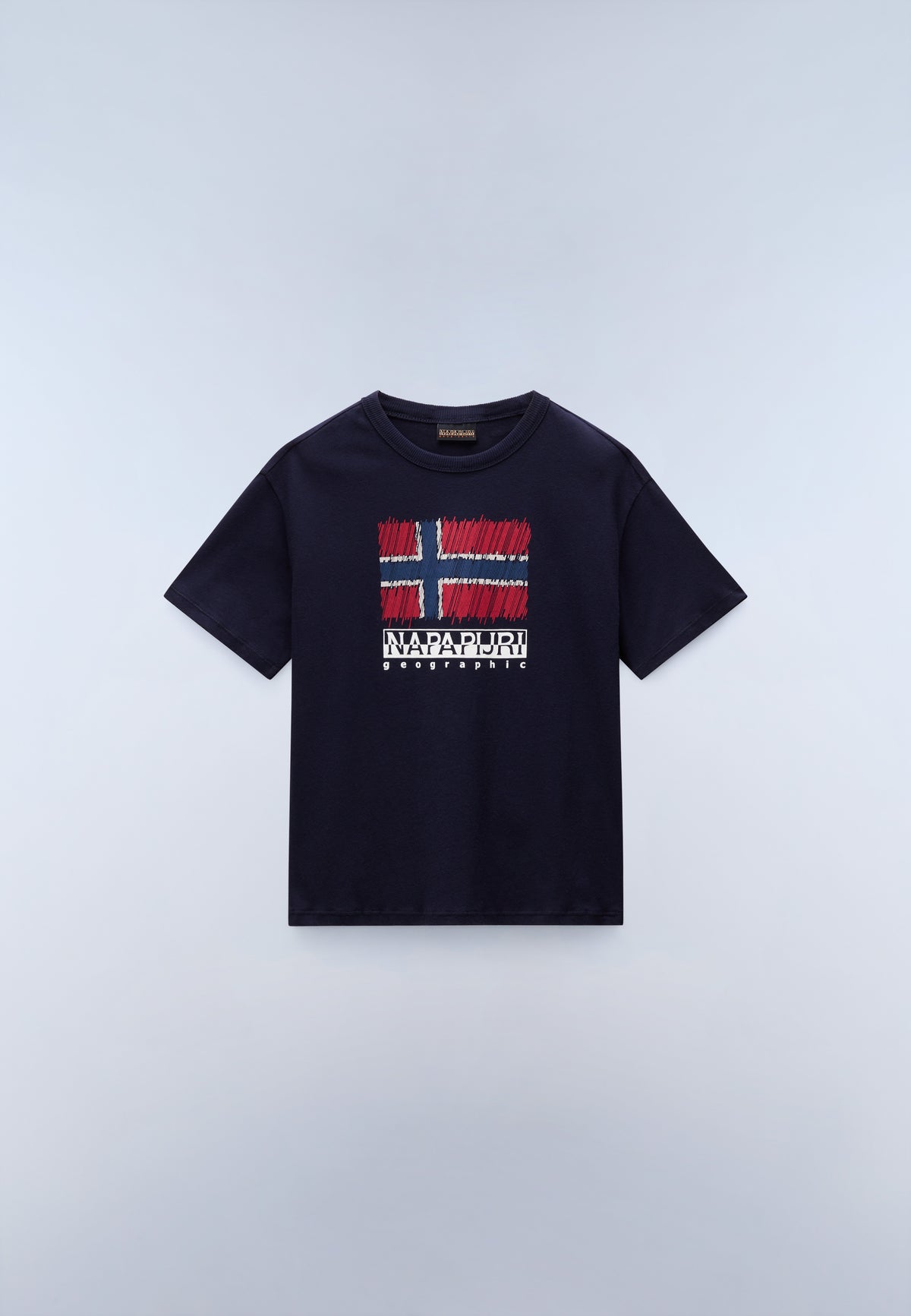 Kurzärmeliges Jersey-T-Shirt Adige (4-16 Jahre) Dark Blue - 1