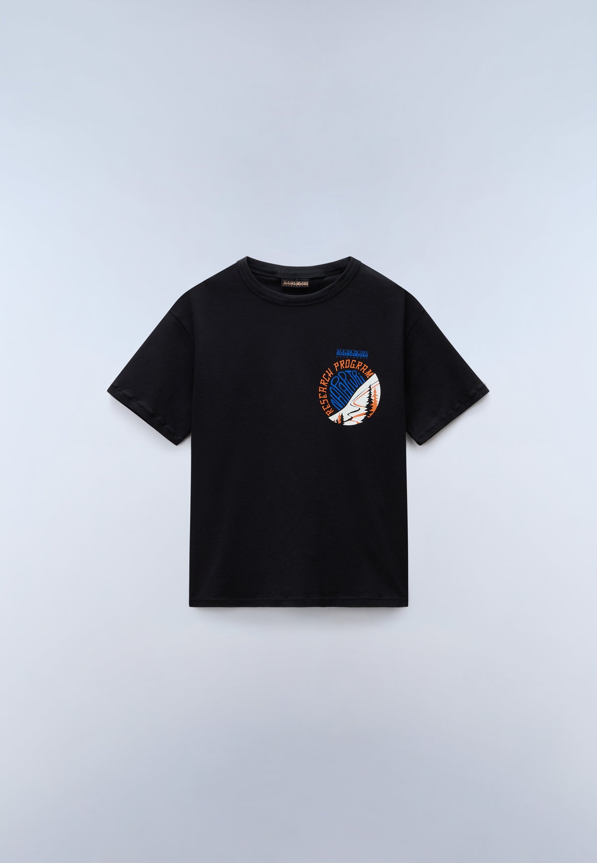 Kurzärmeliges Jersey-T-Shirt Adige (4-16 Jahre) Schwarz F0N - 1