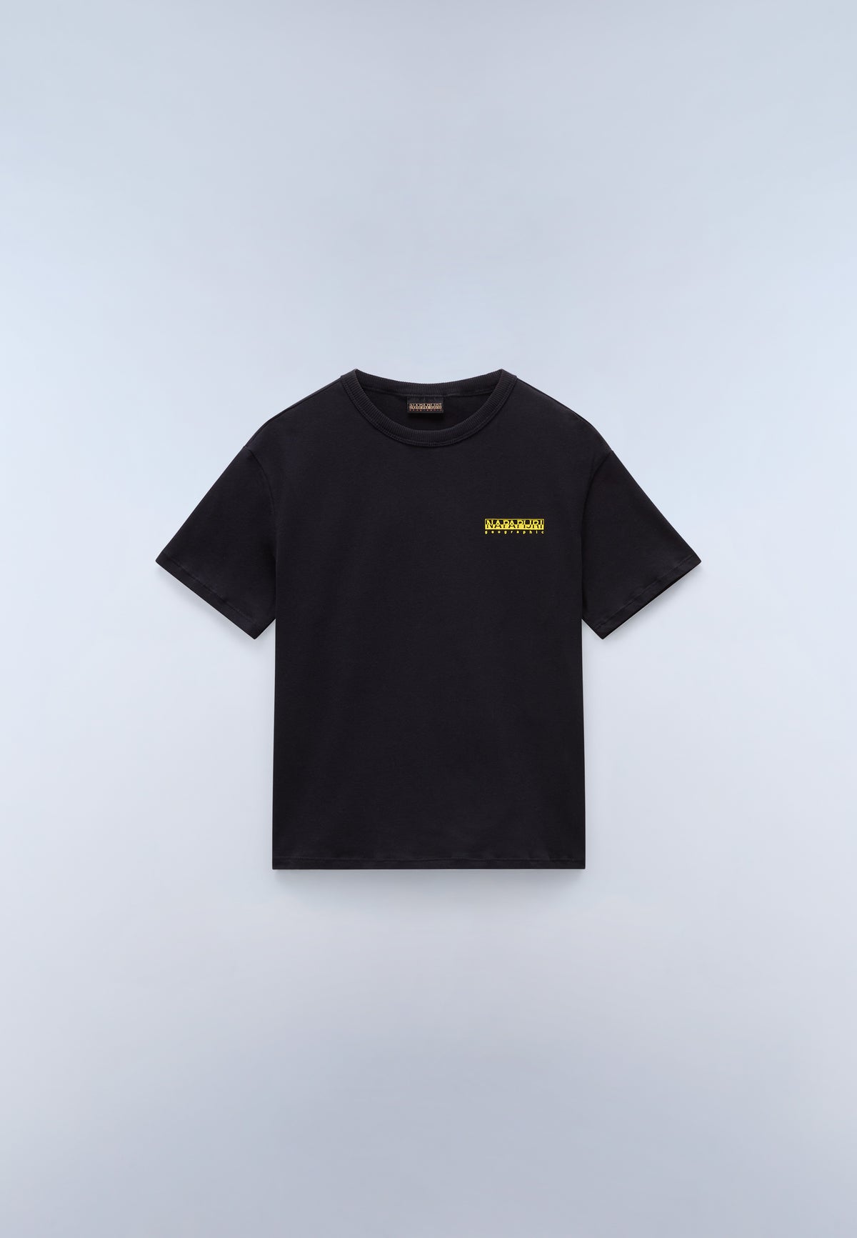 Kurzärmeliges Jersey-T-Shirt Adige (4-16 Jahre) Schwarz F0X - 1