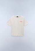 T-Shirt a Maniche Corte Adige in Jersey (4-16 ANNI) Bianco F0Y - 1