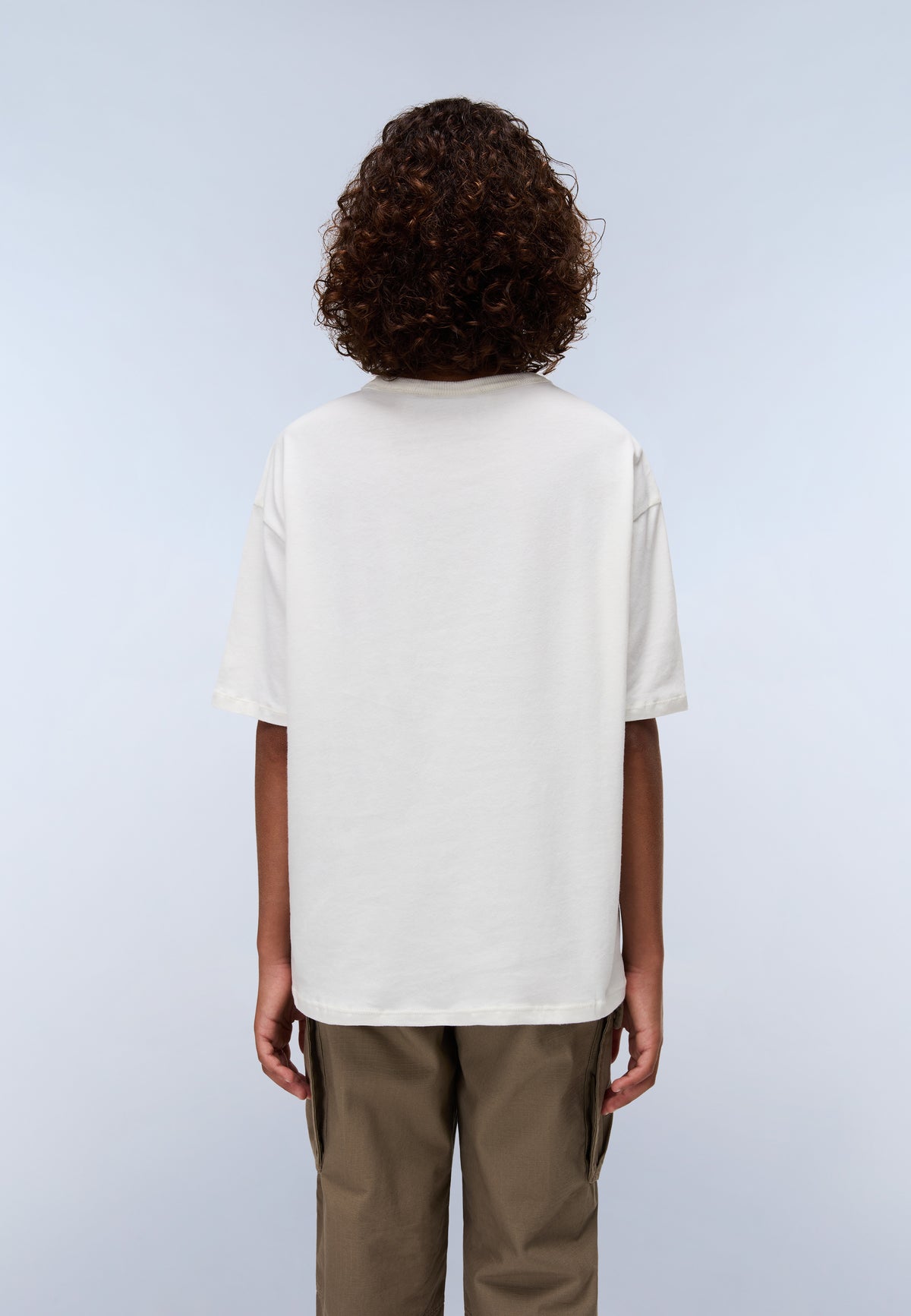 T-Shirt a Maniche Corte Adige in Jersey (4-16 ANNI) Bianco F0Z - 4