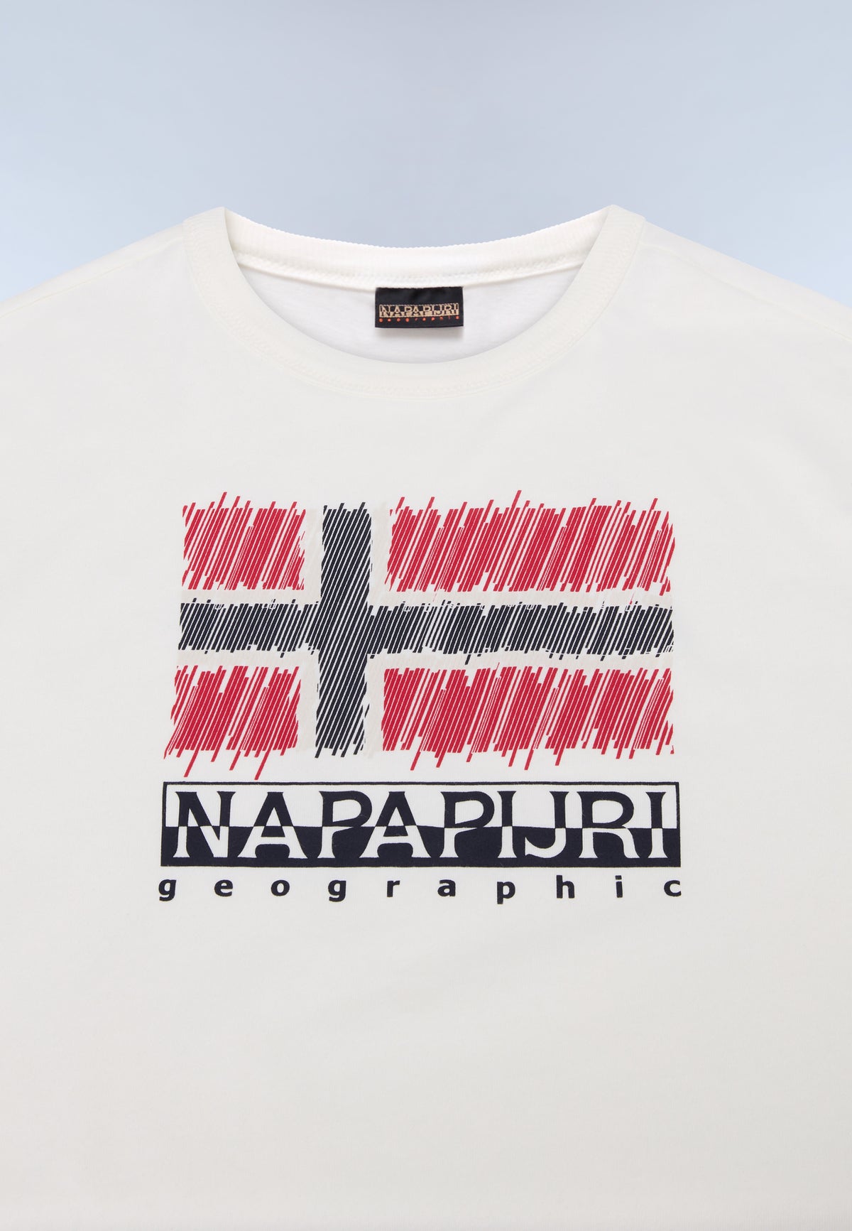 T-Shirt a Maniche Corte Adige in Jersey (4-16 ANNI) Bianco F0Z - 6