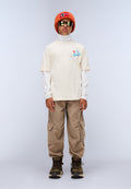 T-Shirt a Maniche Corte Adige in Jersey (4-16 ANNI) Beige - 2
