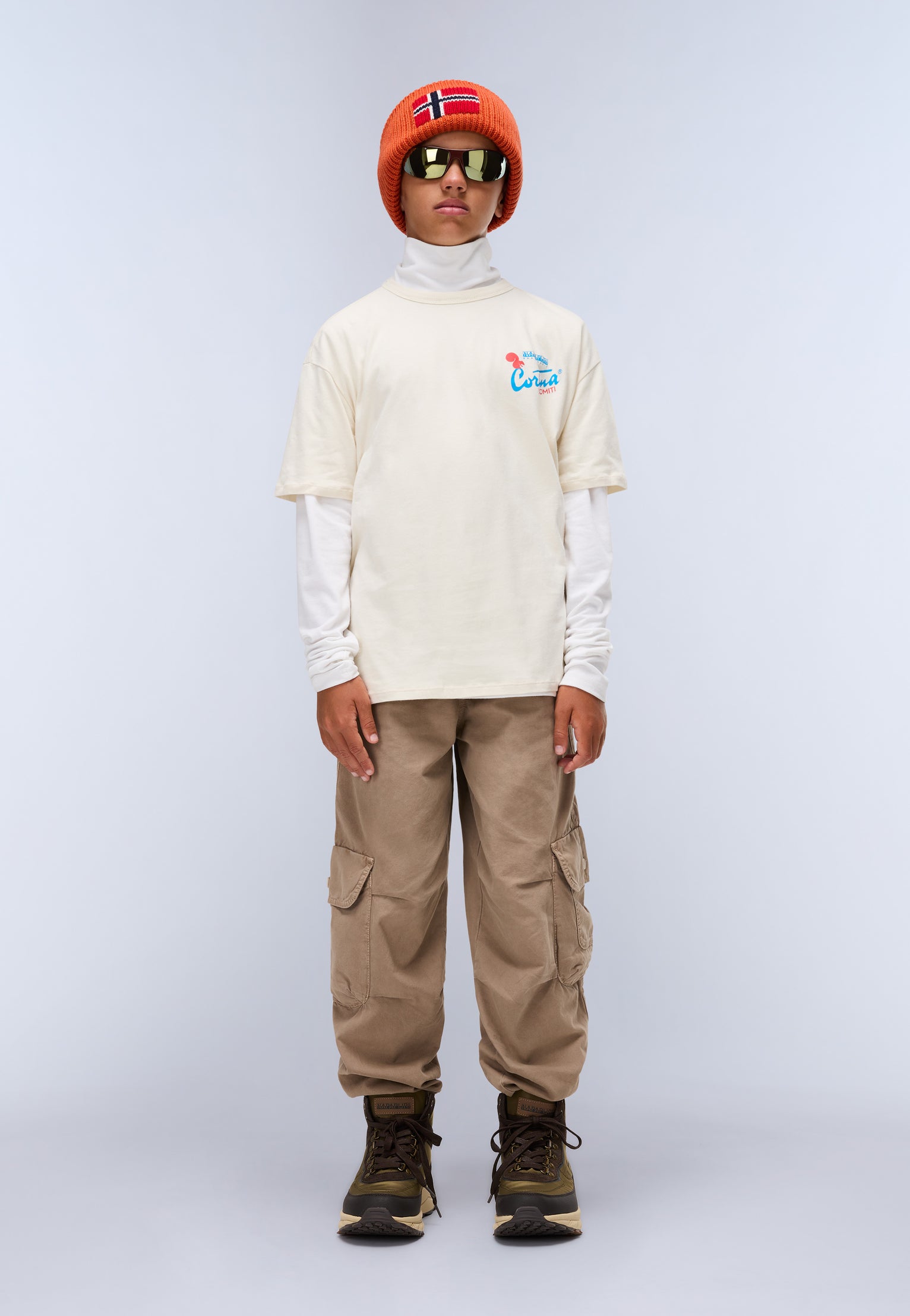 Adige Jersey Short Sleeve T-Shirt (4-16 Years) White