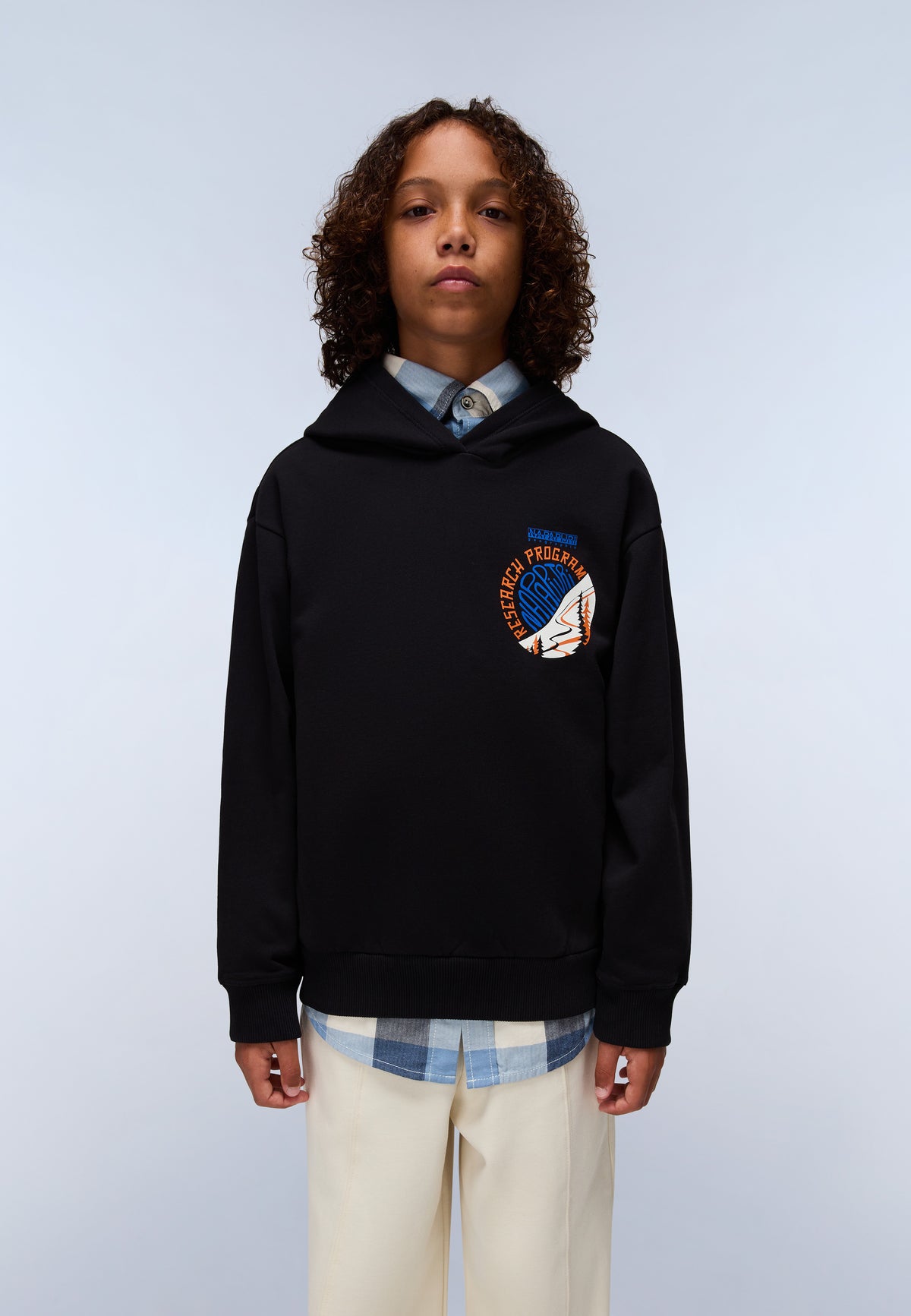 Kapuzenpullover Adige (4-16 Jahre) Schwarz F0N - 3