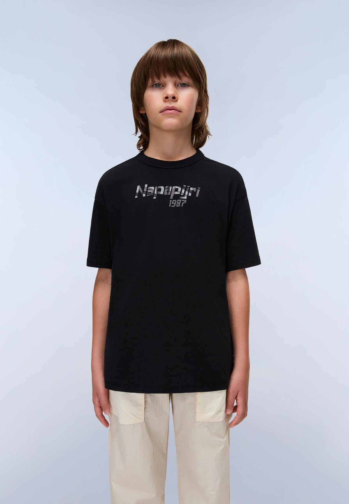 Primiero Jersey Short Sleeve T-Shirt (4-16 Years) Black - 3