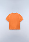 Primiero Jersey Short Sleeve T-Shirt (4-16 Years) Orange Pumpkin - 5