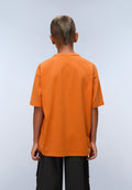 Primiero Jersey Short Sleeve T-Shirt (4-16 Years) Orange Pumpkin - 4