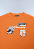 Primiero Jersey Short Sleeve T-Shirt (4-16 Years) Orange Pumpkin - 6