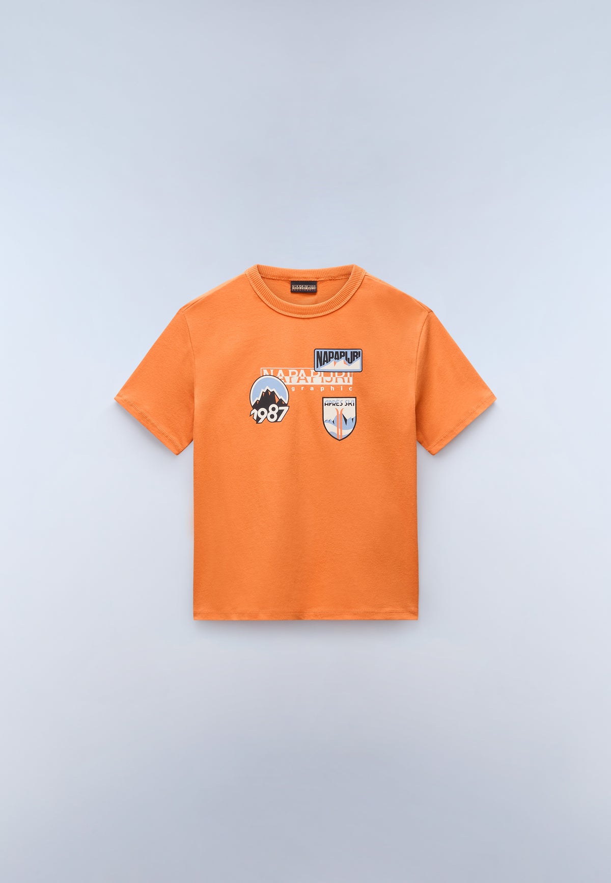 Primiero Jersey Short Sleeve T-Shirt (4-16 Years) Orange Pumpkin - 1