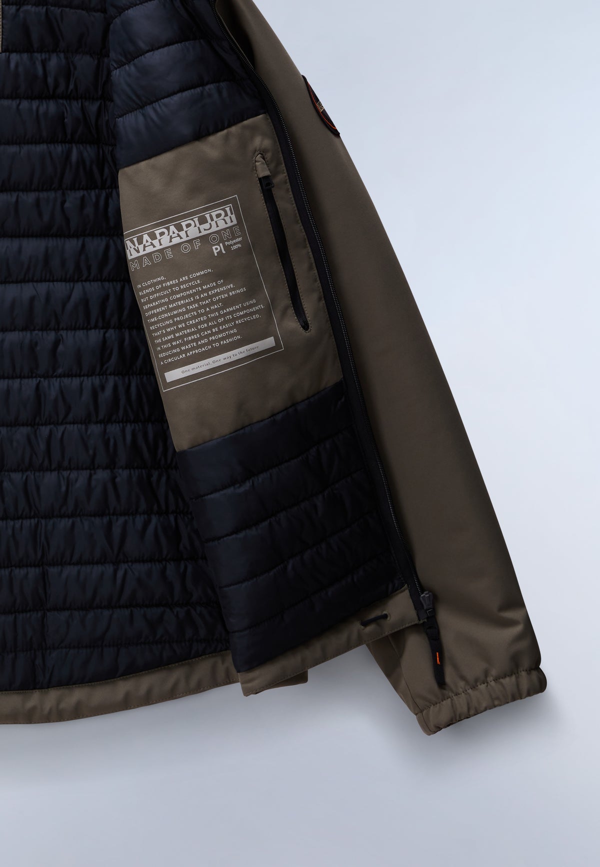 Lorze Short Jacket Green Tea Leaf - 8