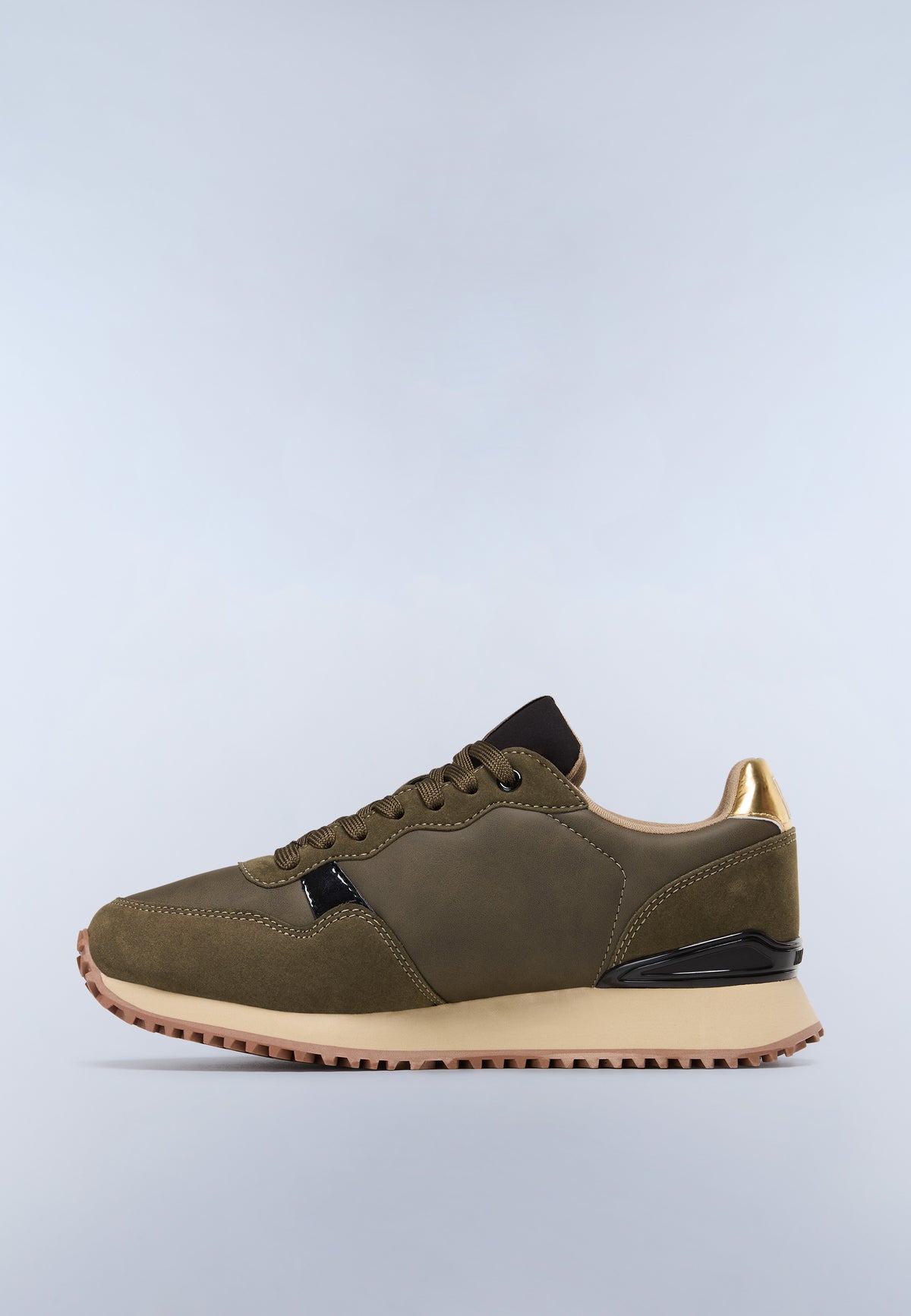 Astra Contrast Trainers Green Lichen - 3