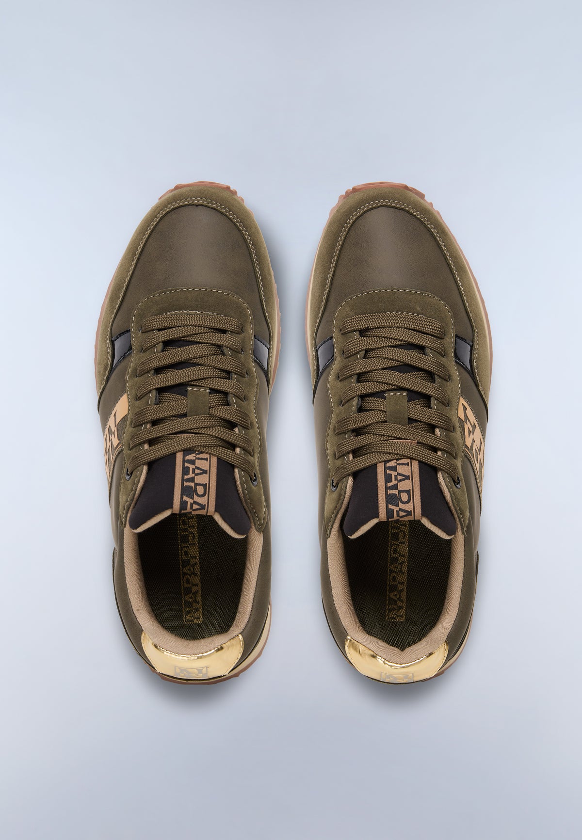 Astra Contrast Trainers Green Lichen - 4