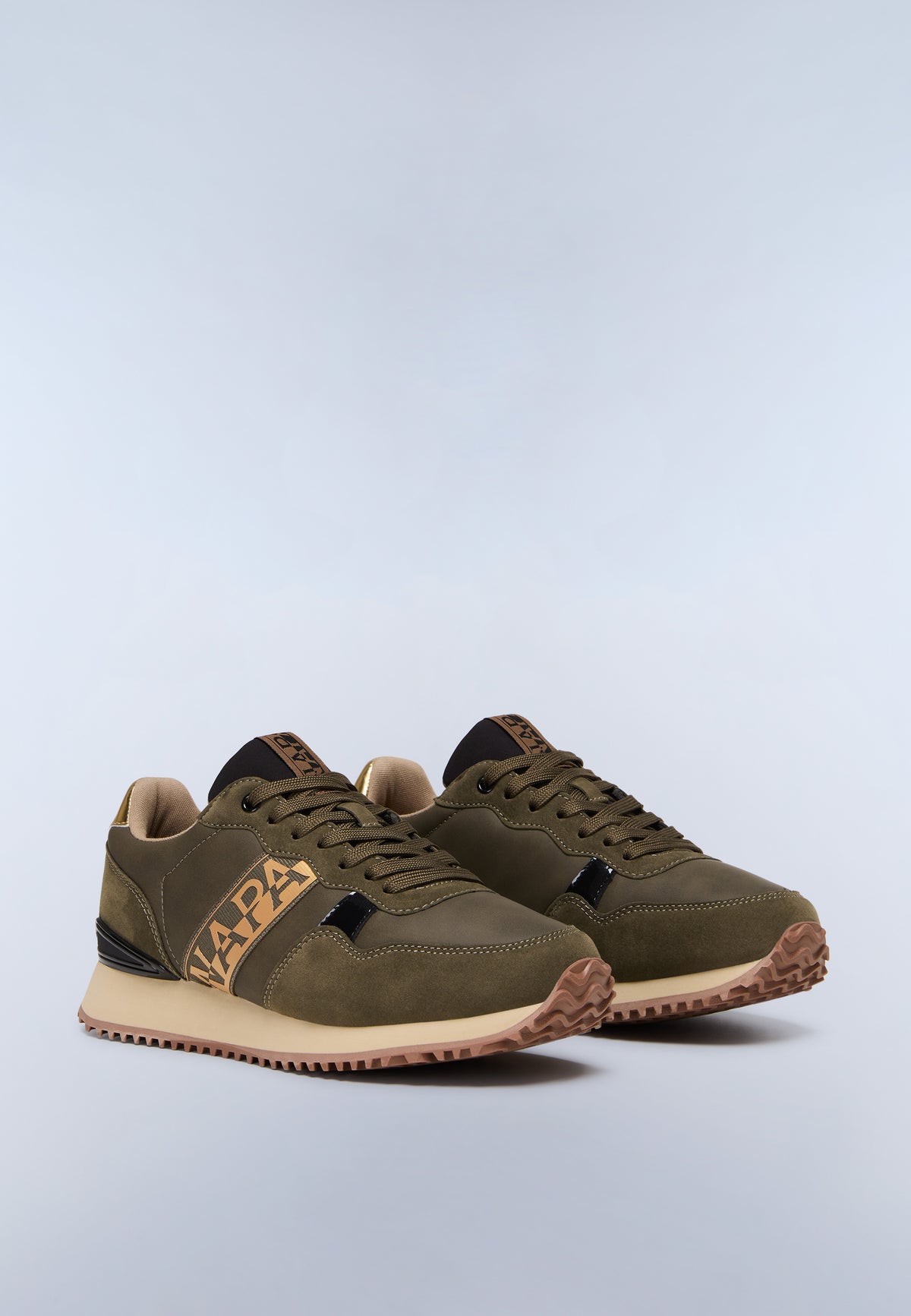Astra Contrast Trainers Green Lichen - 6