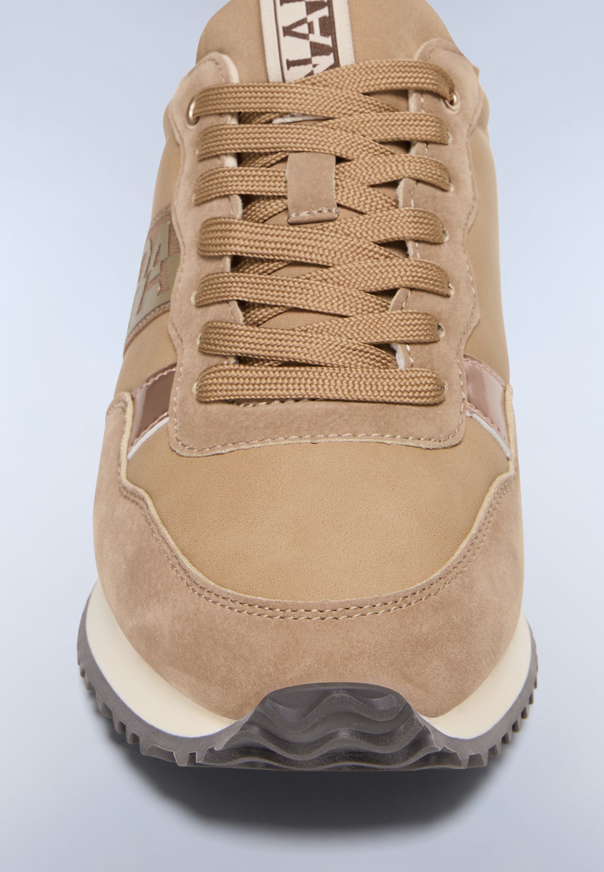 Astra Contrast Trainers Beige - 7