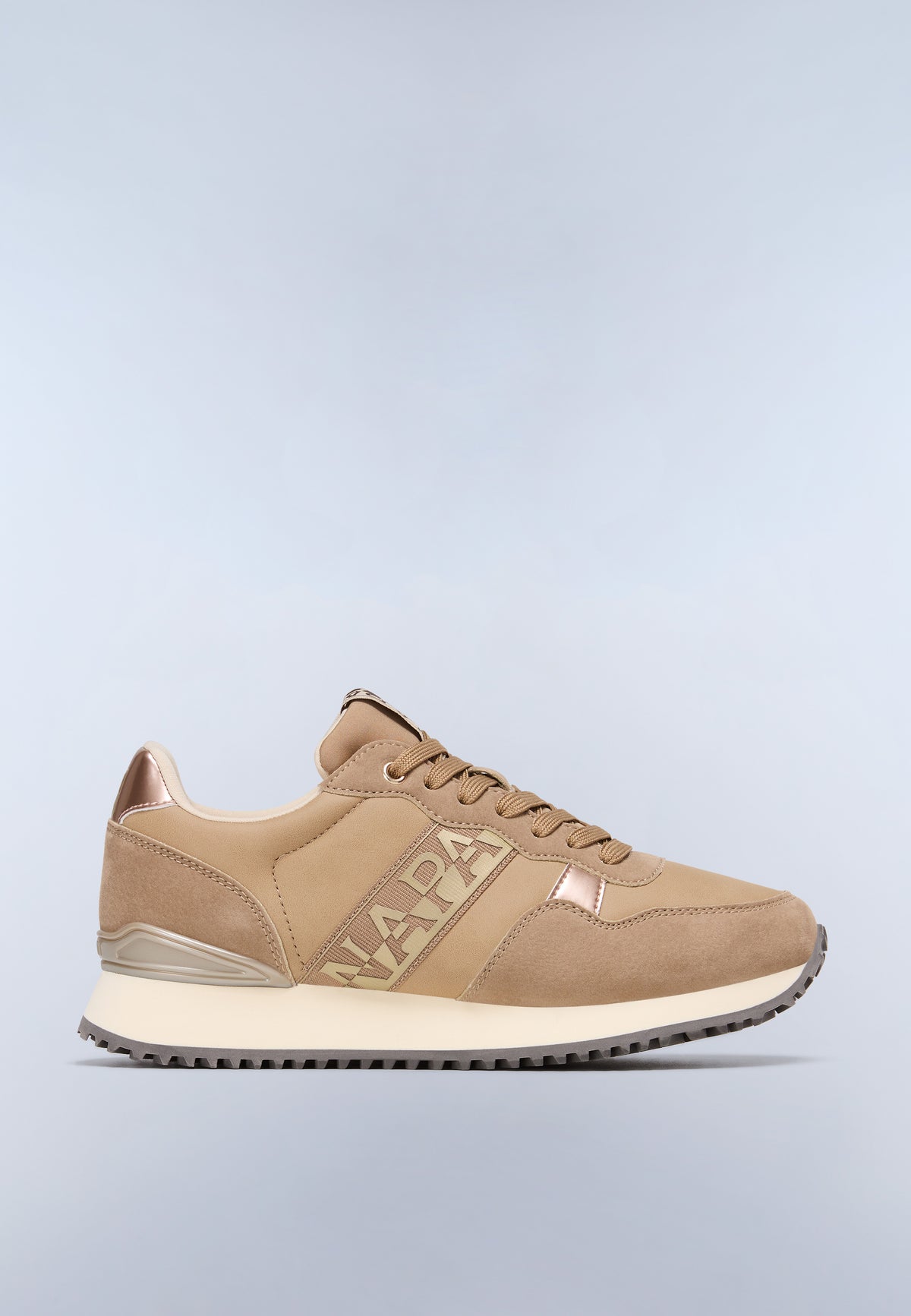 Astra Contrast Trainers Beige - 1