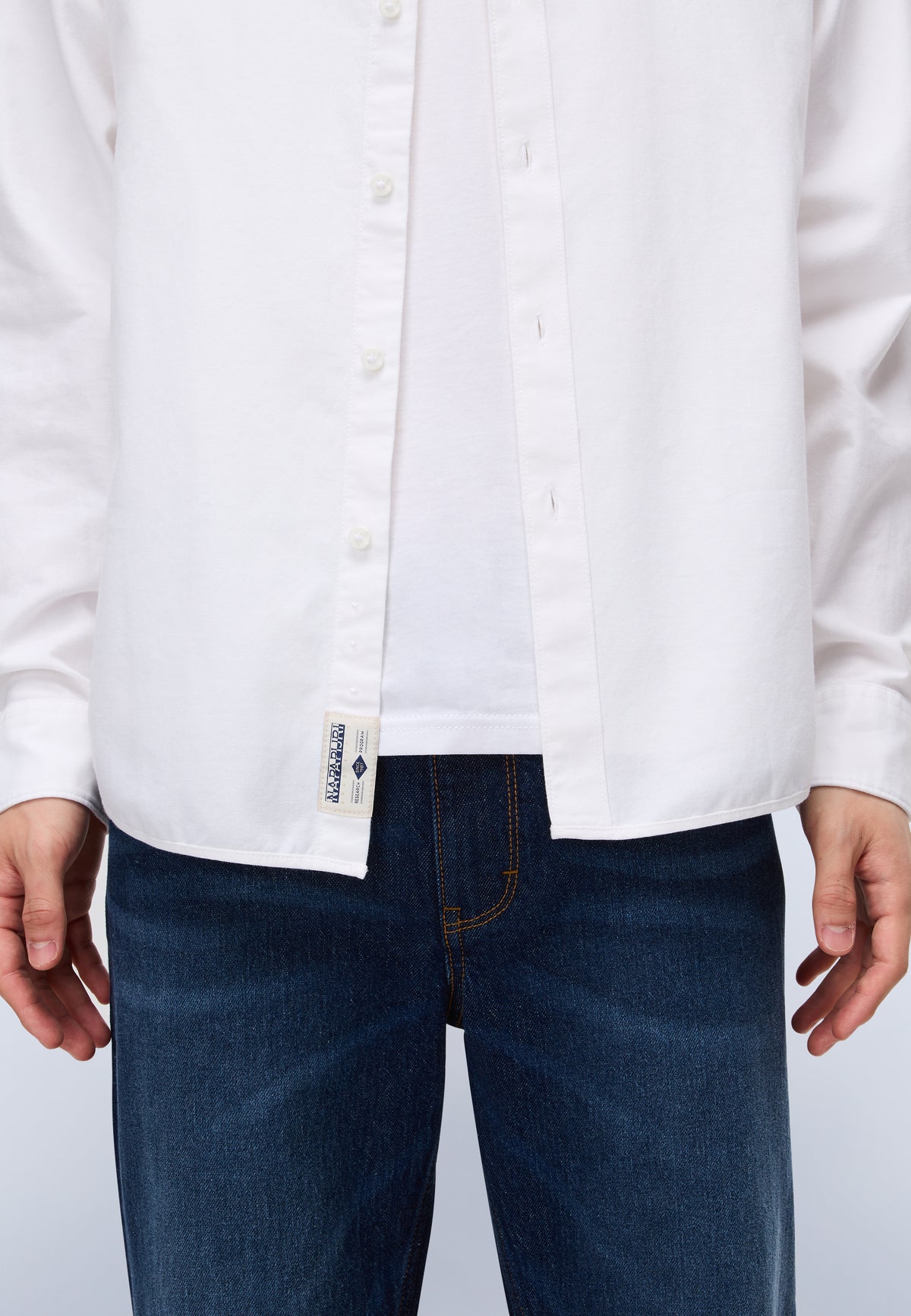 Terra Long Sleeve Shirt White - 7
