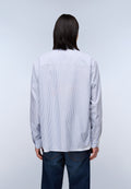 Camicia a Maniche Lunghe Terra Grigio Stripe 94S - 5