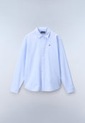 Camicia a Maniche Lunghe Terra Blu chiaro - 1